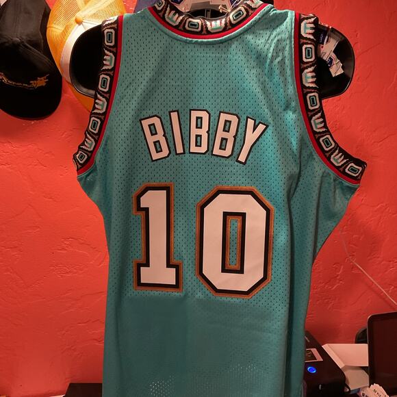 Mitchell & Ness 1998 Vancouver Grizzlies Basketball Jersey Men XL Mike Bibby NWT - Picture 2 of 5
